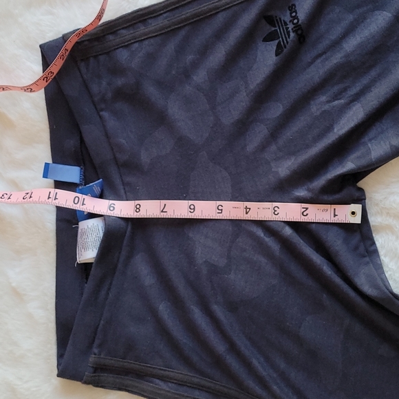 Adidas Dark Blue Camouflage Camo 3 Stripe Black Leggings Small - Picture 11 of 12